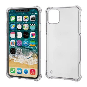 �G���R�� i Phone 11 Pro Max �P�[�X ZEROSHOCK �Ռ��z�� �������̏Ռ�����{�̂���� (�Ռ��z���t�B�����t) �n�C�u���b�h�^�C�v �N���A PM-A19DZEROTCR