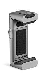 Manfrotto スマートフォンアダプター用三脚グリップ TwistGrip アルミニウム製 MTWISTGRIP シルバー 10.7 x 3 x 1.8 cm