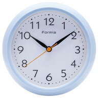 Formia(フォルミア) バスクロック 掛け時計 防水 お風呂 置き掛け兼用 アナログ 保土ヶ谷電子販売 ブルー…