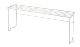 天馬 サビにくいデザイン コンロ奥のスペースを有効活用できるコンロラックで、置き型タイプのコンロにもぴったりのサイズ キッチン コンロラックL ホワイト 約64×16×26cm
