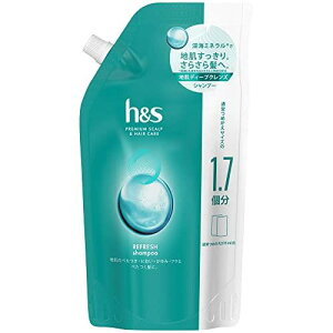 h&s リフレッシュシリーズ シャンプー 550ml 詰め替え用
