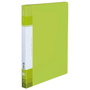 コクヨ ファイル クリヤーブック グラッセル 替紙式 A4 ミドル ライトグリーン ラ-GLB720LG