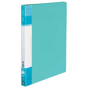 コクヨ(KOKUYO) ファイル クリヤーブック グラッセル 替紙式 A4 ミドル ライトブルー ラ-GLB720LB