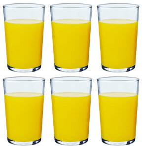 東洋佐々木ガラス タンブラーグラス HSタンブラー タンブラー 170ml 6個セット 日本製 食洗機対応 割れにくい ガラスコップ グラス コップ ビールグラス 日本酒グラス 業務用グラス 01106HS