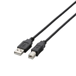 GR USBP[u yBz USB2.0 (USB A IX to USB B IX) 2m ubN U2C-BN20BK