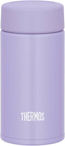 【小容量モデル】 サーモス 真空断熱スープジャー 200ml パープル コンパクトサイズ 保温保冷 お手入れ簡単 口当たりがやさしい丸口設計 JBZ-201 PL