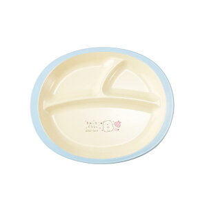 アサヒ興洋 すみっコぐらし ランチプレート ドット 電子レンジ対応 食洗機対応 SG21-04 ライトブルー 長さ23.5×幅19.5×高さ2cm