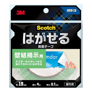 3M ʃe[v ͂ ǎ fp 19mm 4m XRb` SRW-19 Z~O