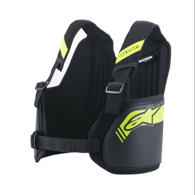 alpinestars(アルパインスターズ)　BIONIC RIB SUPPORT OTHER BLACK YELLOW FLUO サイズ：S/L 品番：6537013-155-S/L