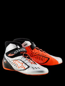alpinestars(アルパインスターズ)　TECH-1 KX V3 KART SHOES BLACK SILVER ORANGE FLUO サイズ：9.5 品番：2712124-1114-9.5