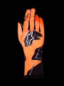 alpinestars(�A���p�C���X�^�[�Y)�@TECH-1 K RACE V2 GRAPHIC1 KART GLOVES ORANGE FLUO BLACK WHITE �T�C�Y�FL �i�ԁF3550326-4512-L
