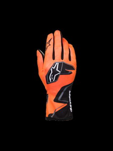 alpinestars(�A���p�C���X�^�[�Y)�@TECH-1 K RACE S V2 GRAPHIC1 KART GLOVES ORANGE FLUO BLACK WHITE �T�C�Y�FL �i�ԁF3550526-4512-L