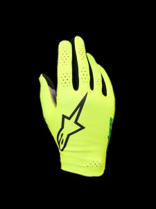 alpinestars(�A���p�C���X�^�[�Y)�@SIM GRAPHIC 1 GLOVES SAFETY YELLOW BLACK TURQUOISE �T�C�Y�FXL �i�ԁF3550826-545-XL