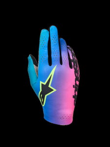alpinestars(�A���p�C���X�^�[�Y)�@SIM GRAPHIC 2 GLOVES PINK FLUO CYAN BLACK SAFETY YELLOW �T�C�Y�FXL �i�ԁF3550926-3165-XL