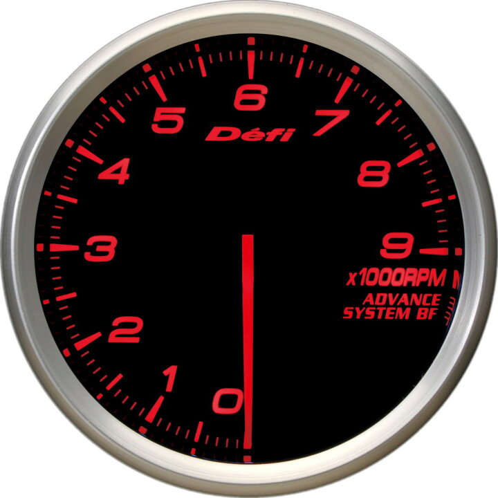 楽天市場】Defi(デフィ) ADVANCE BF φ60 タコメーター9000rpm アンバー 