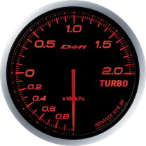 楽天市場】defi ブースト計 52φ レッドの通販