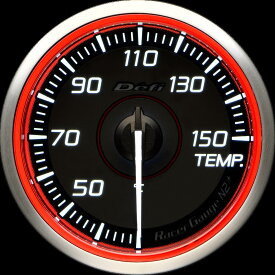 Defi(デフィ) RacerGauge N2Plus φ60 温度計(TEMP) 【レッドモデル】 品番：DF19702