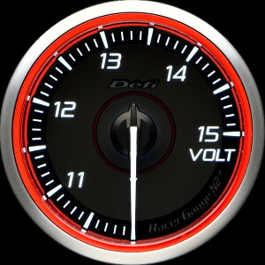 Defi(ftB) RacerGauge N2Plus 60 dv(VOLT) ybhfz iԁFDF19802