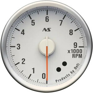 Defi(�f�t�B) Link���[�^�[ ADVANCE RS2 �^�R���[�^�[ 9000rpm �y60�� 80s�O���[���Ɩ��^�����z���C�g�z �i�ԁFDF21903