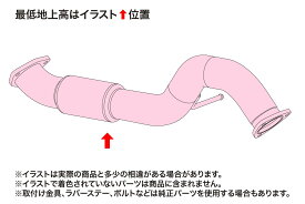 [個人宅配送可能] FUJITSUBO(フジツボ) フロントパイプ ホンダ シビック タイプR DBA・6BA-FK8 2017/09-2022/09 品番：610-52104