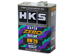 HKS X[p[[[VOIC(SUPER ZERO RACING) 0W20 4L iԁF52001-AK154