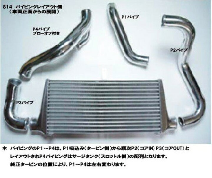 楽天市場】HPI インタークーラー JZX100 P1パイプ トヨタ マークII 