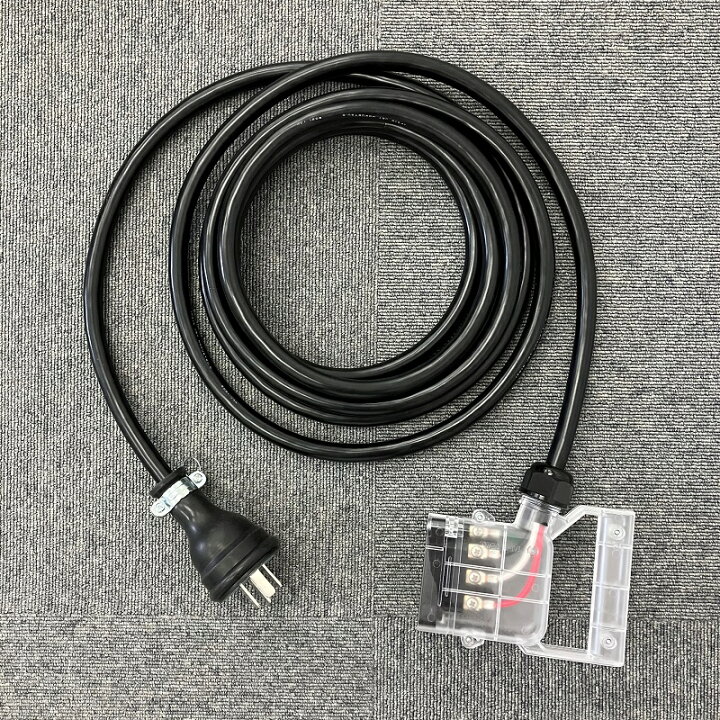 楽天市場】フォークリフト用充電ケーブルASSY（スケルトンプラグタイプ 