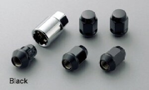 MUGEN(����) �z�C�[���i�b�g&���b�N�Z�b�g 5H�yBLACK�z �C���e�O�� DC5 2004/09-2006/07 K20A �i�ԁF08181-MZ3-K0S0-BL