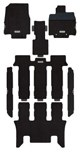 MUGEN(無限) スポーツマット ブラック 2列目キャプテンシート用ガソリン車専用 ステップワゴン RP1/RP2/RP3/RP4 20/01- 品番:08P15-XNB-K0S0-BK