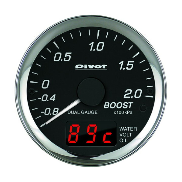楽天市場】Pivot(ピボット) DUAL GAUGE PRO ブースト計 品番：DPB 
