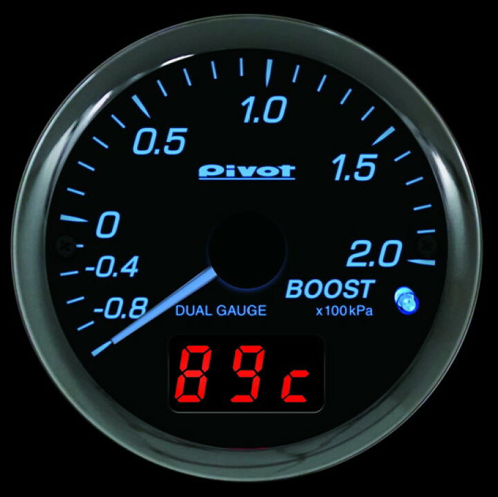 楽天市場】Pivot(ピボット) DUAL GAUGE PRO ブースト計 品番  