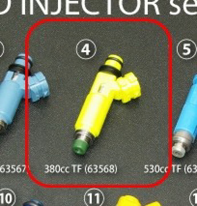 楽天市場】SARD(サード) 大容量インジェクター 汎用 380cc 品番  