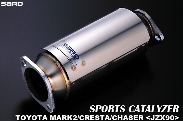 サード スポーツキャタライザー トヨタ マークII E-JZX90 92.10～96.09 1JZ-GTE [キャタライザー・触媒] 89091 フロントパイプ