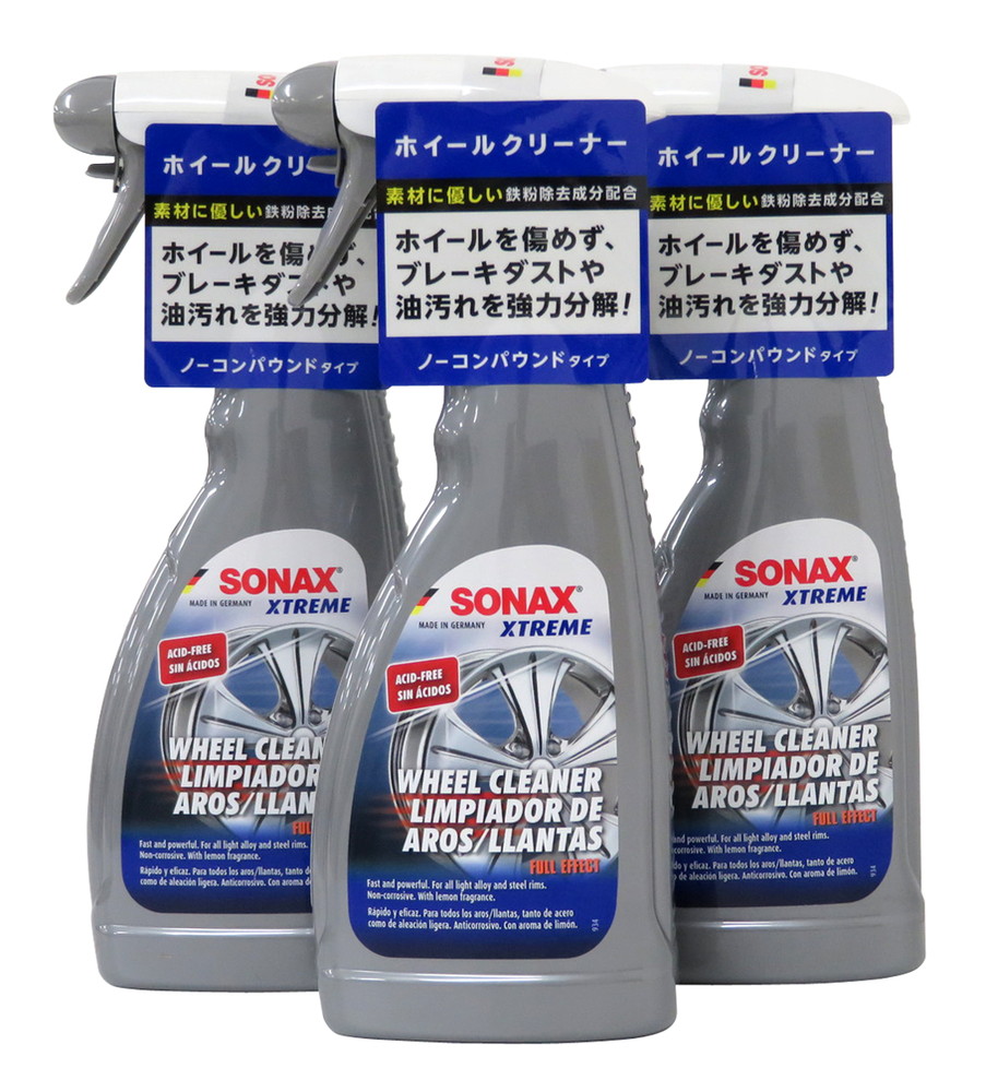 日本最大のSONAX ホイールクリーナー 500ml  品番：230200-3