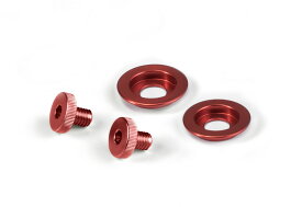 Stilo(スティーロ) ST5 VISOR SCREW KIT RED YA0817R (ヘルメットパーツ) 【カラー：レッド】 品番：YA0817R
