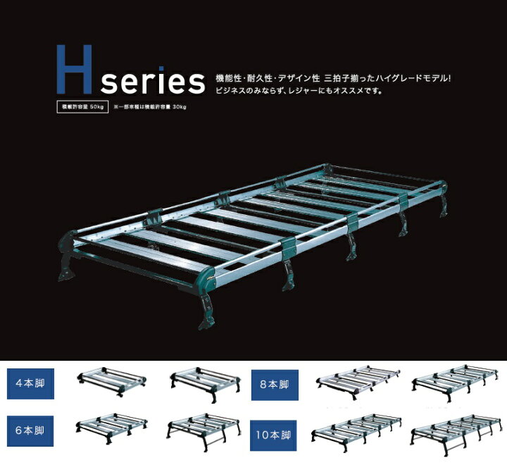 楽天市場】TUFREQ(タフレック) ルーフキャリア Hシリーズ 【スズキ  