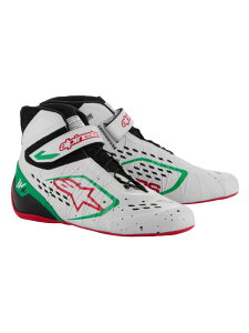 alpinestars(ApCX^[Y)@TECH-1 KX V3 FIA KART SHOES WHITE GREEN RED TCYF12 iԁF2712124-263-12