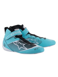 alpinestars(ApCX^[Y)@TECH-1 Z V3 FIA SHOES LIGHT TEAL WHITE BLACK TCYF11 iԁF2715024-613-11