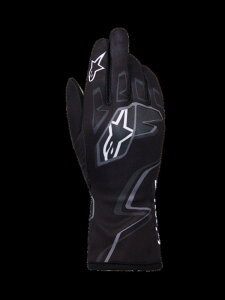 alpinestars(�A���p�C���X�^�[�Y)�@TECH-1 K RACE V2 GRAPHIC1 KART GLOVES BLACK TAR GRAY WHITE �T�C�Y�FS �i�ԁF3550326-1675-S