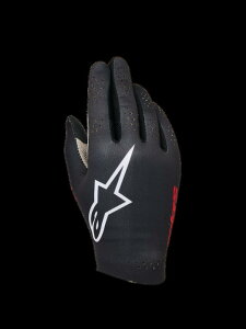 alpinestars(�A���p�C���X�^�[�Y)�@SIM GRAPHIC 1 GLOVES BLACK RED TANGERINE WHITE �T�C�Y�FM �i�ԁF3550826-1597-M
