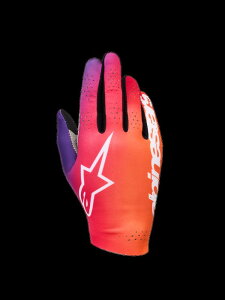alpinestars(�A���p�C���X�^�[�Y)�@SIM GRAPHIC 2 GLOVES ORANGE NEON PURPLE WHITE �T�C�Y�FM �i�ԁF3550926-3179-M