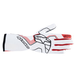 alpinestars(ApCX^[Y)@TECH-1 RACE V4 GLOVES WHITE RED TCYFL iԁF3552024-23-L