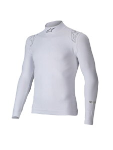 alpinestars(�A���p�C���X�^�[�Y)�@ZX EVO V3 TOP LS FIA UNDERWEAR WHITE �T�C�Y�FXS/S �i�ԁF4750325-20-XS/S