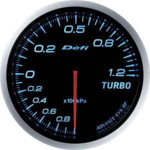 Defi(デフィ) デフィリンクメーター アドバンスBF ターボ計 汎用 ブルー Φ60 -100kPa〜120kPa 品番:DF10003