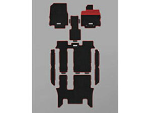 MUGEN(無限) スポーツマット レッド 2列目キャプテンシート用ガソリン車専用 ステップワゴン RP1/RP2/RP3/RP4 20/01- 品番:08P15-XNB-K0S0-RD