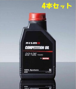 NISMO(jX) GWIC COMPETITION OIL type2212E 15W50 1L×4{ iԁFKL150-RS551