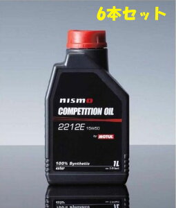 NISMO(jX) GWIC COMPETITION OIL type2212E 15W50 1L×6{ iԁFKL150-RS551