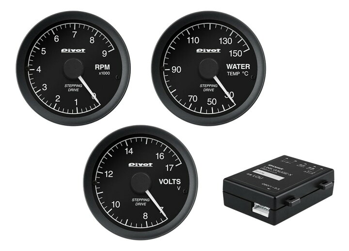 楽天市場】Pivot(ピボット) LINK GAUGE-X 3連メーター+ユニットセット 
