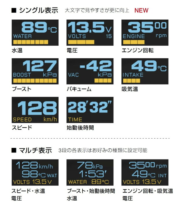 楽天市場】Pivot(ピボット) OB MONITOR マルチ表示モニター 品番：OBM 