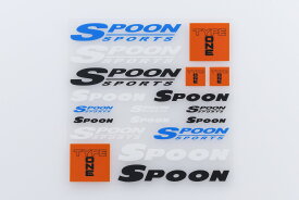 SPOON(スプーン) ミニステッカーセット 品番：ALL-90000-M10